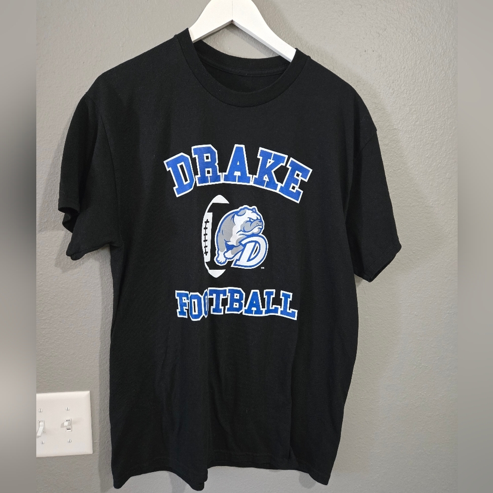 Drake University Football Tshirt Size Medium